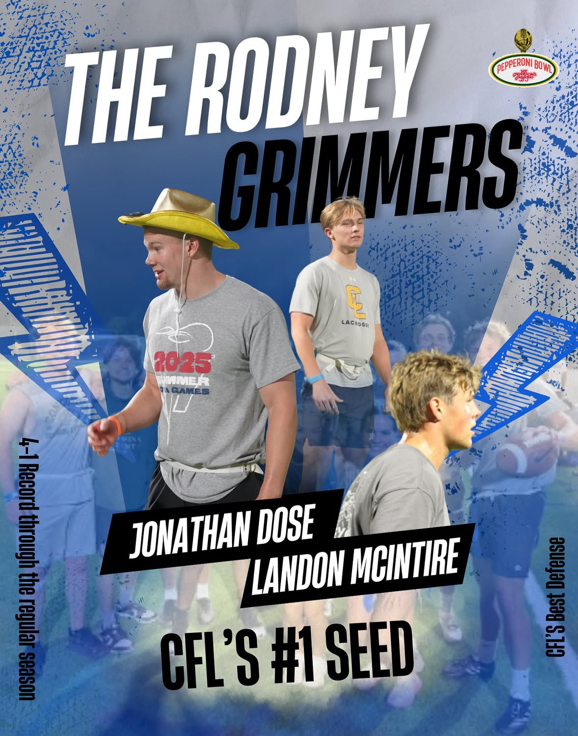 The champion, Rodney Grimmers.